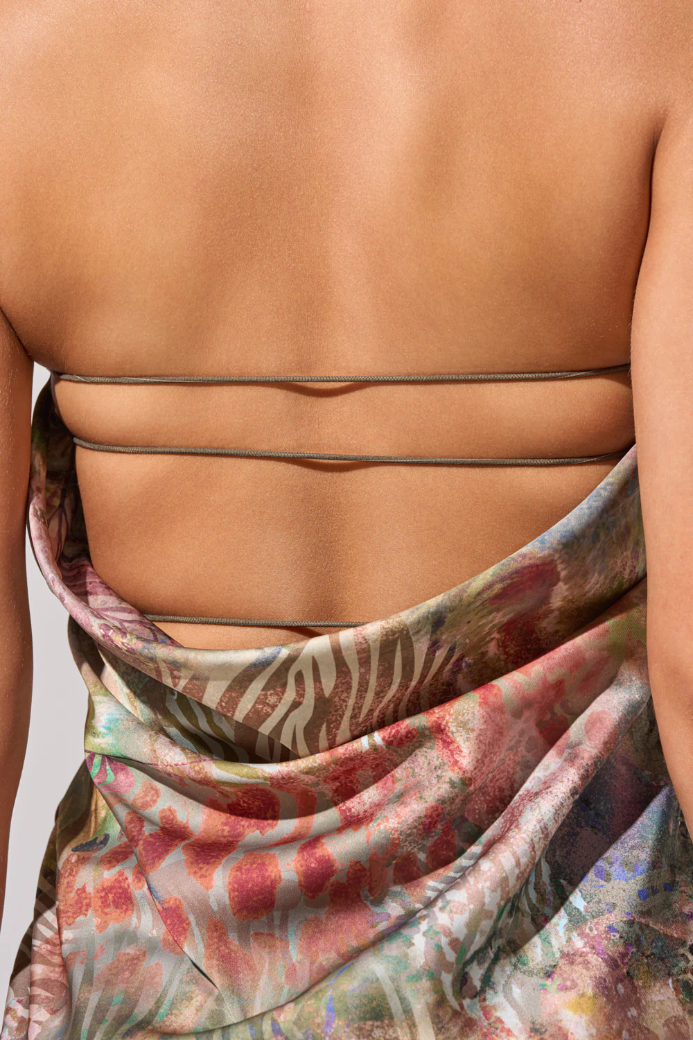 IT GIRL SATIN MAXI DRESS - Image 8
