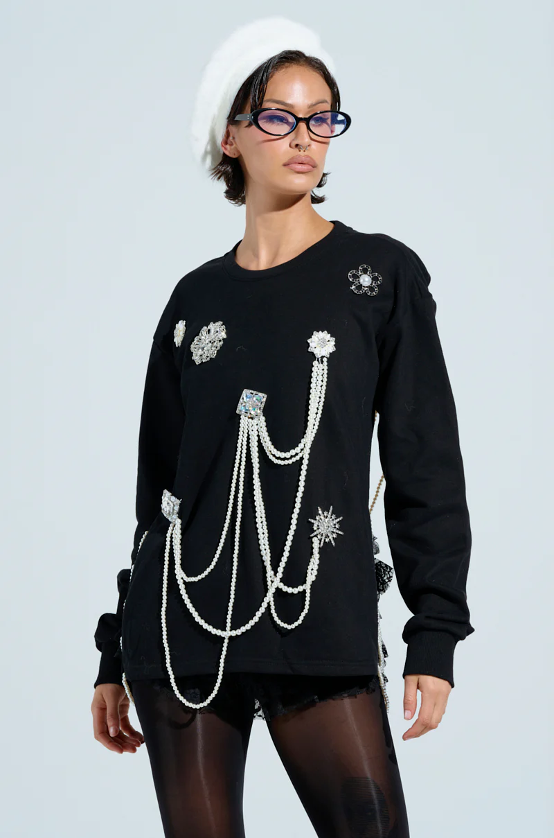 IT'S COMPLICATED PEARL TOP - Image 3