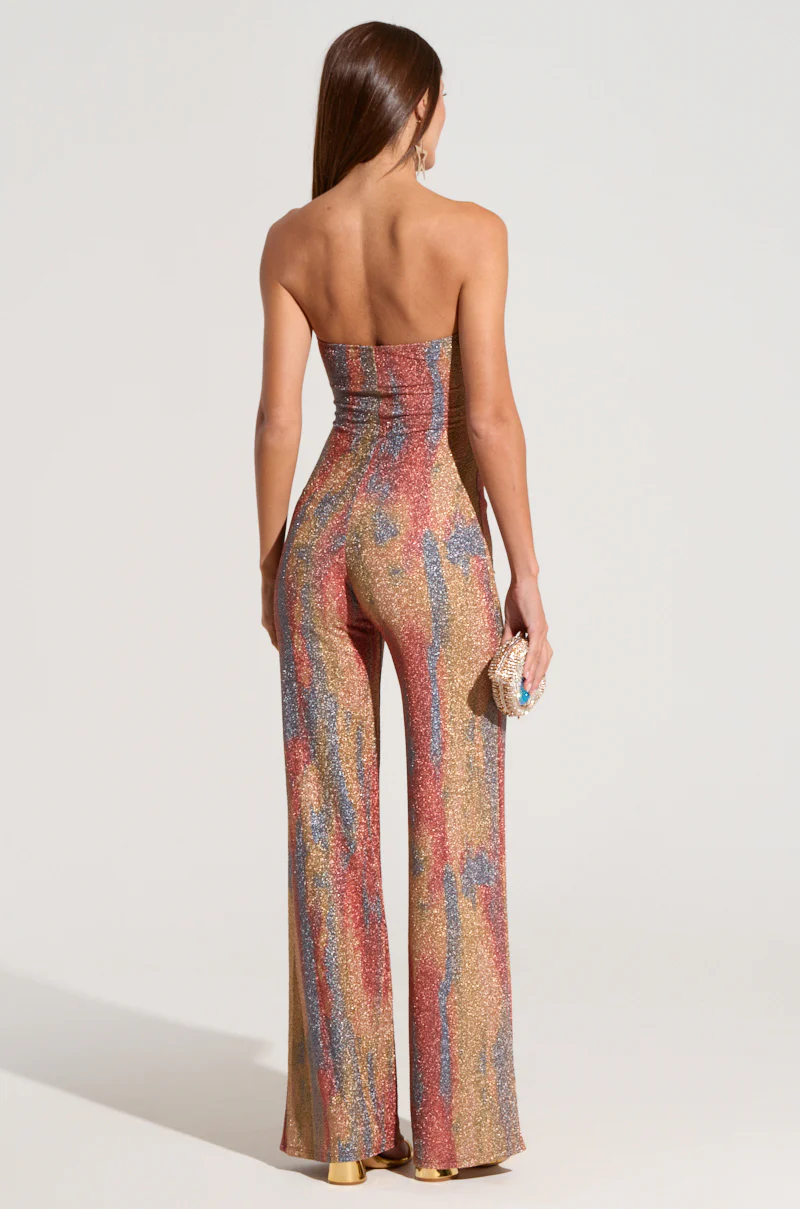 IZARA PRINTED JUMPSUIT WITH SNAKE DETAIL - Image 4