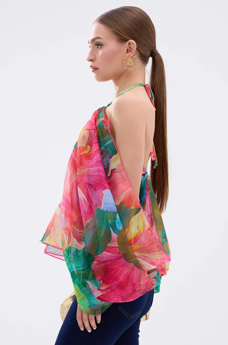 JAZZY FLORAL BLOUSE - Image 4