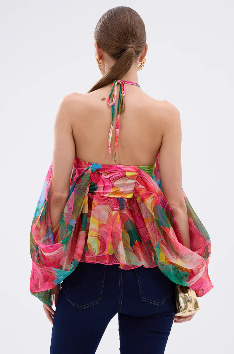 JAZZY FLORAL BLOUSE - Image 5