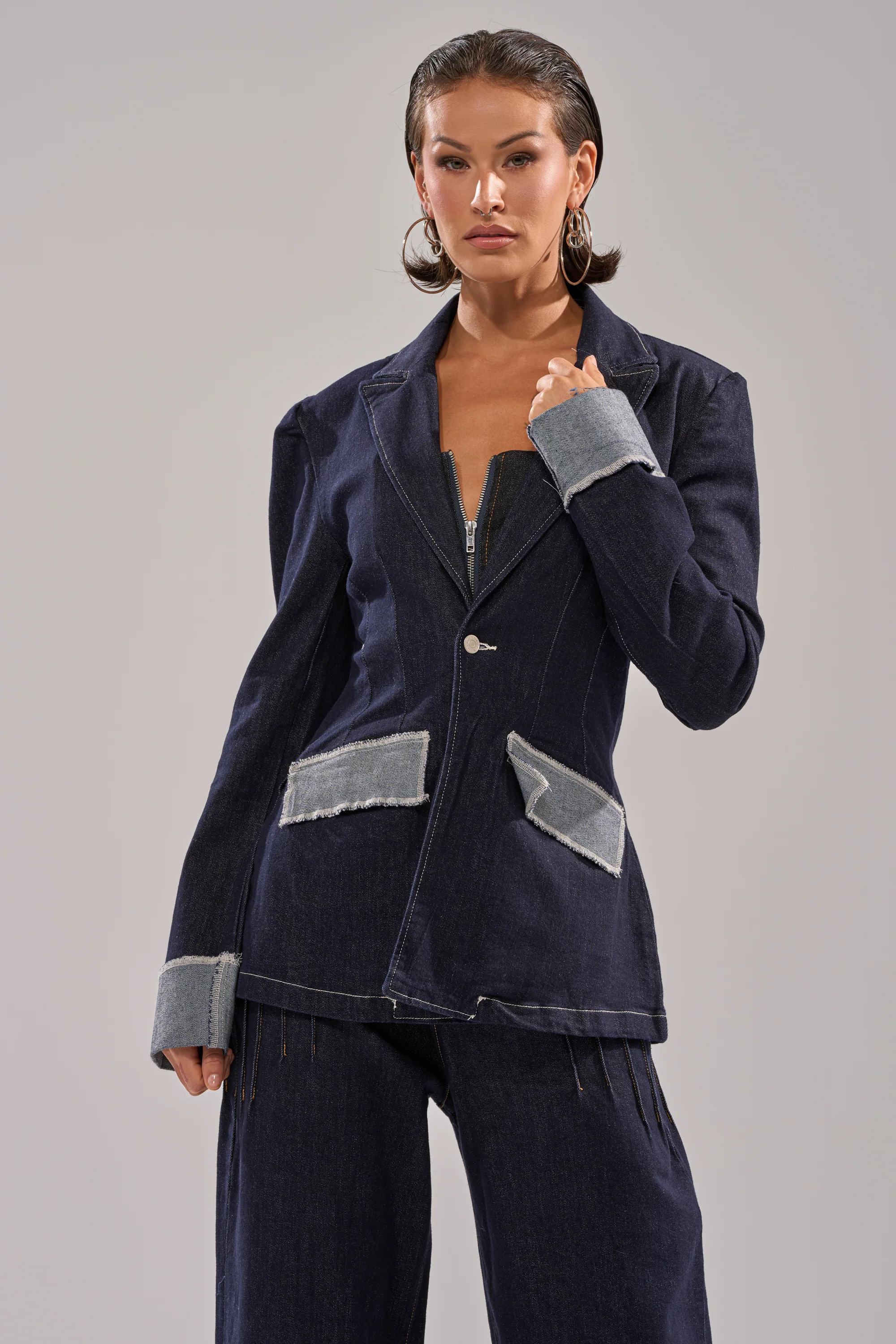 JESSE DENIM BLAZER - Image 2