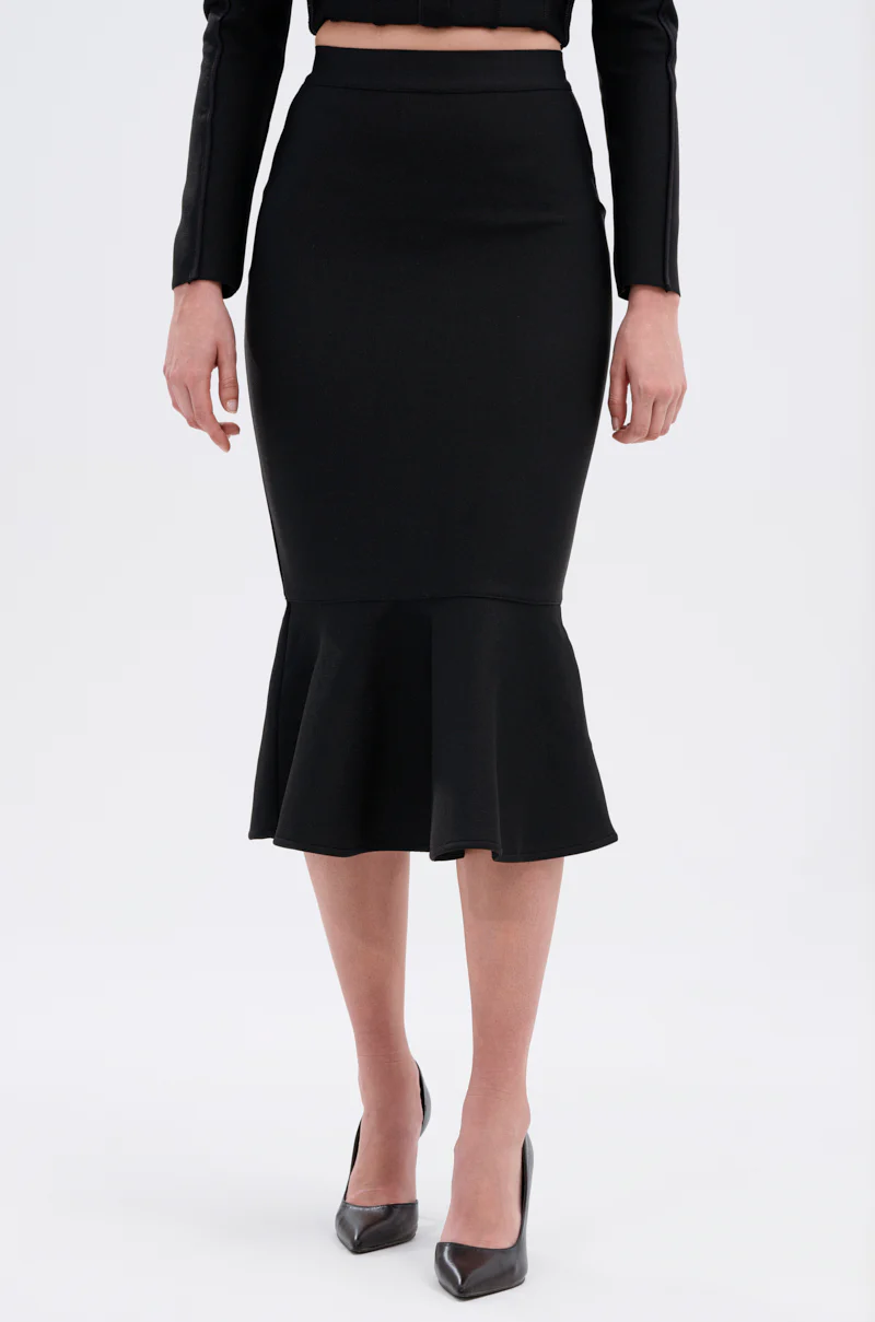 JESSIE BANDAGE MIDI SKIRT - Image 2