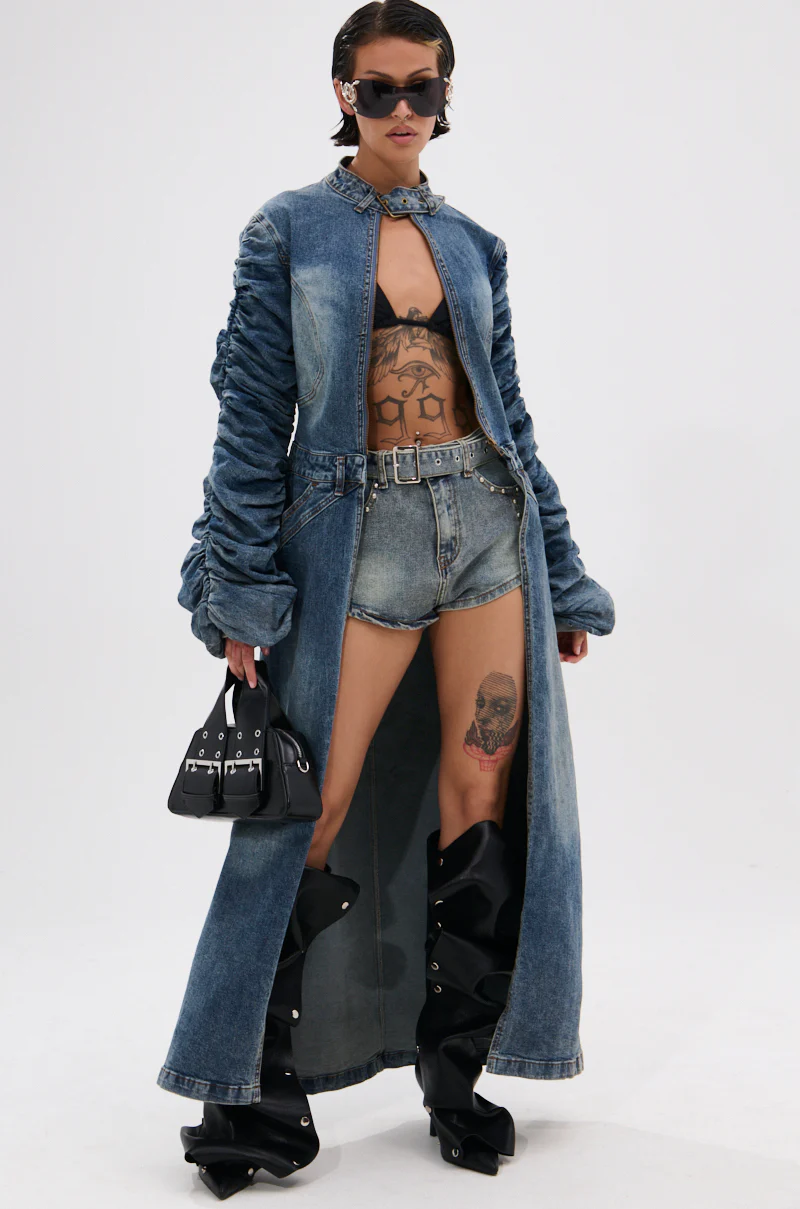 JULES DENIM TRENCH - Image 4