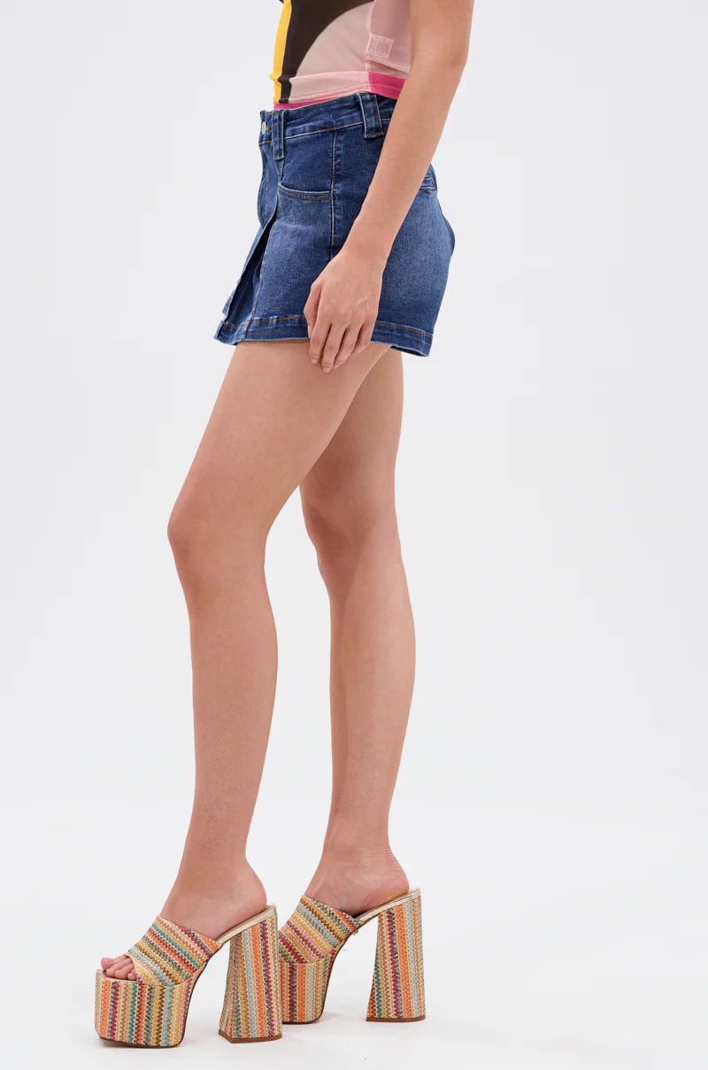 JULIE DENIM SKORT - Image 5
