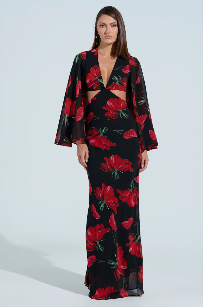 JUNIPER PRINTED MAXI DRESS - Image 2