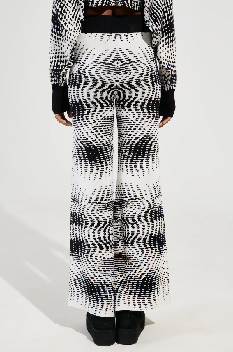 KALEIDOSCOPE DREAM WIDE LEG KNIT PANT - Image 4