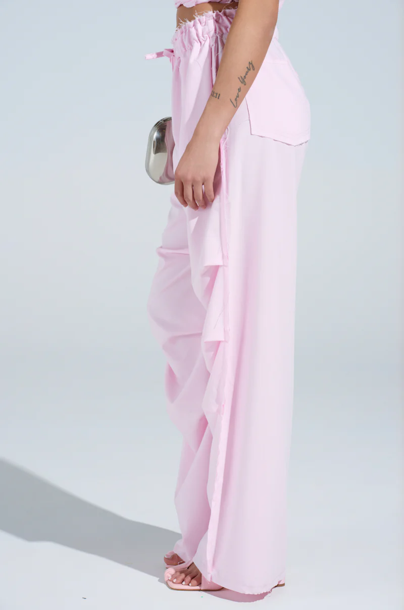 KALI RUCHED WIDE LEG PANT - Image 4