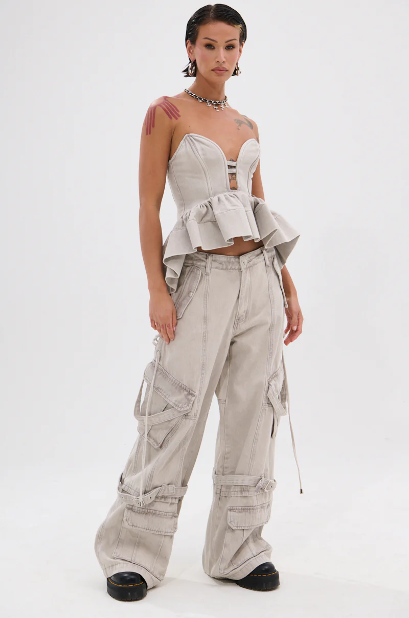 KARA DENIM BLOUSE - Image 6