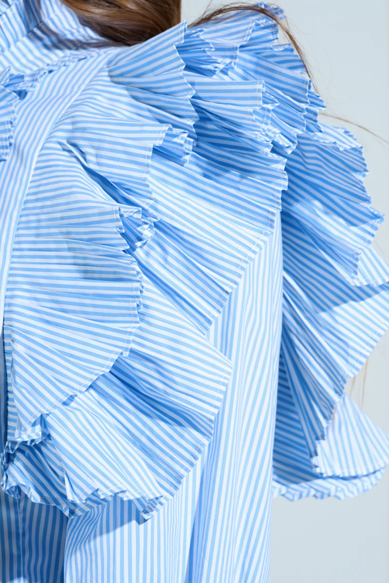 KAREN BUTTON DOWN BLOUSE - Image 6