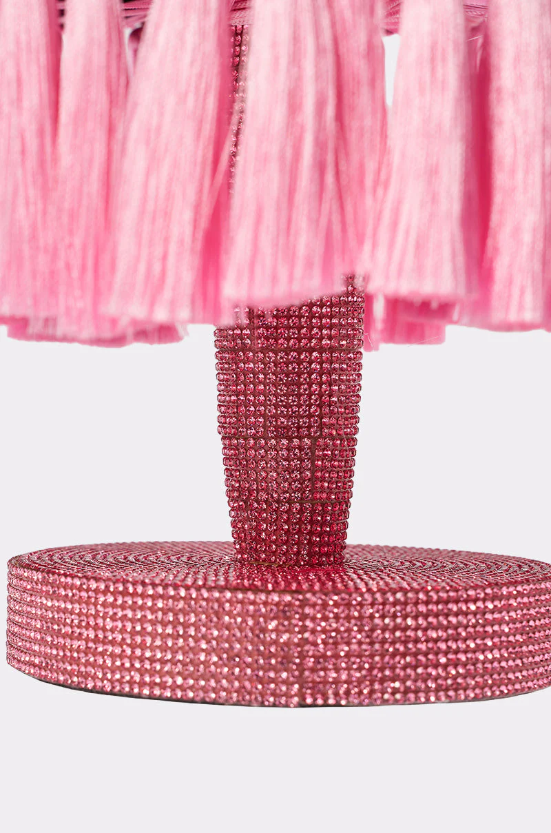 KEEP THE LIGHTS OFF TASSEL PURSE - Image 5