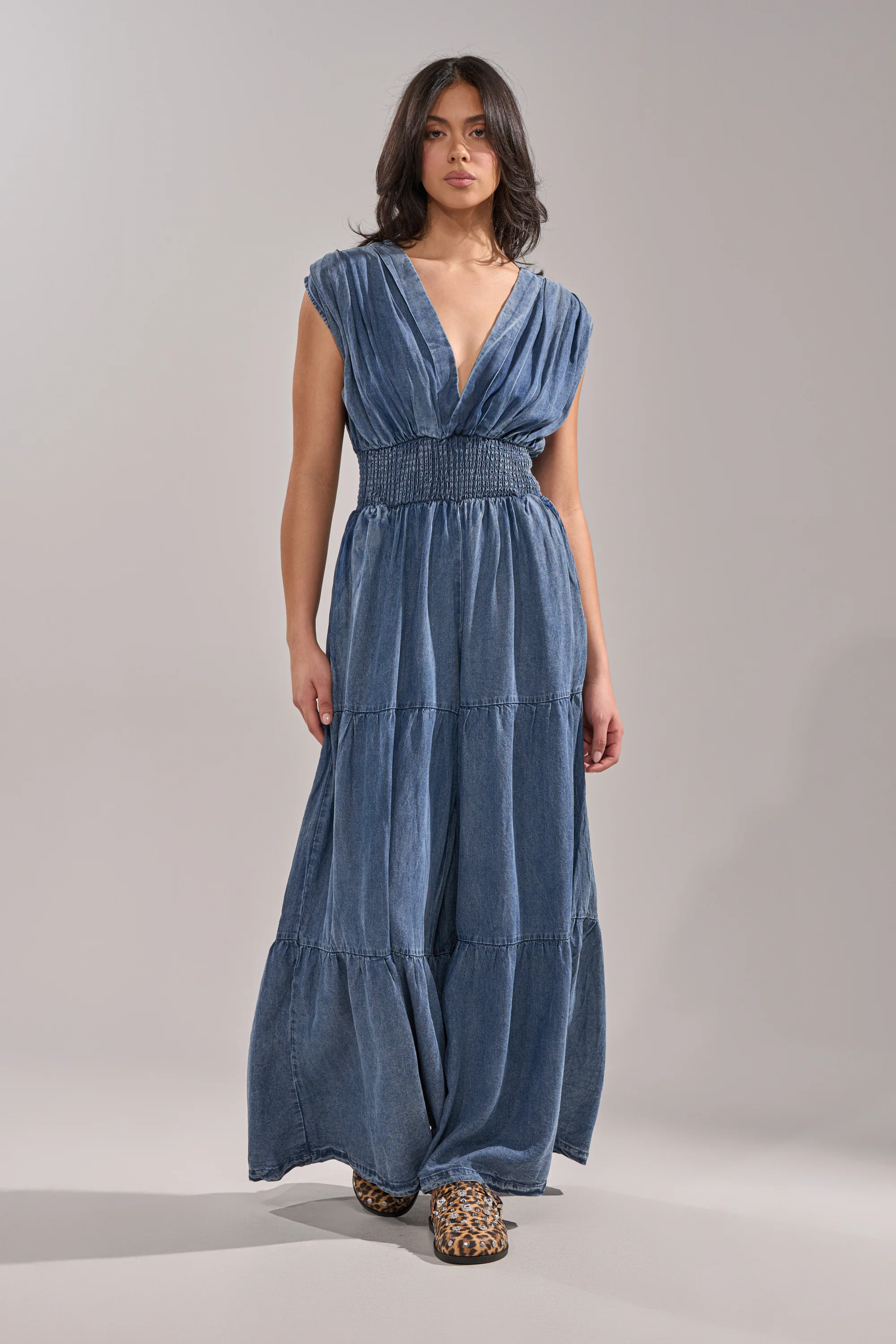 KELLY DENIM JUMPSUIT - Image 4