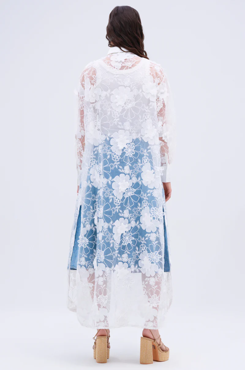 LACE BUTTON UP - Image 10