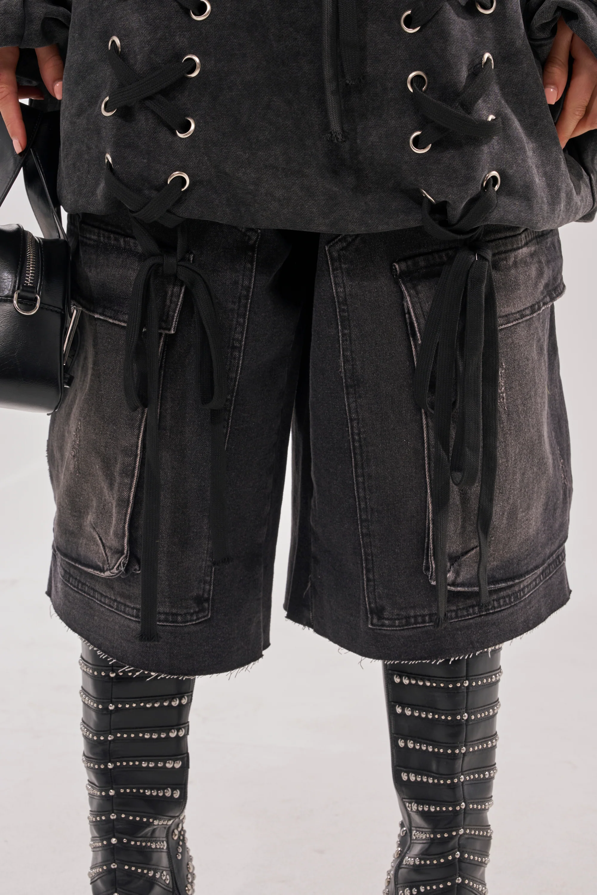LACED UP FOR GOOD MINI DRESS - Image 8