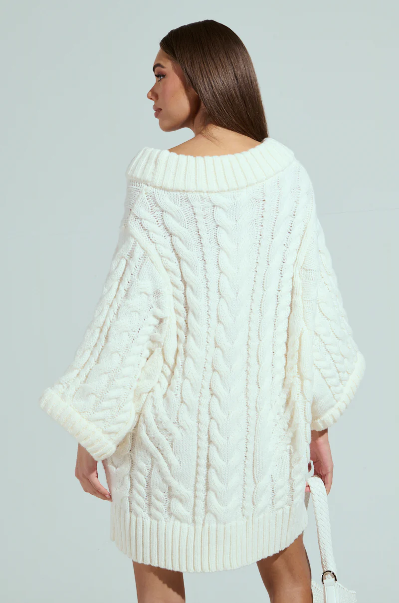 LALA LOVE YOU SWEATER DRESS - Image 5