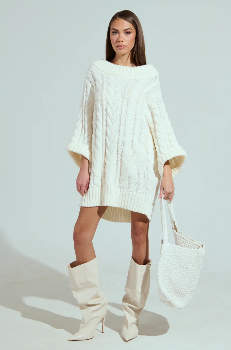 LALA LOVE YOU SWEATER DRESS - Image 7