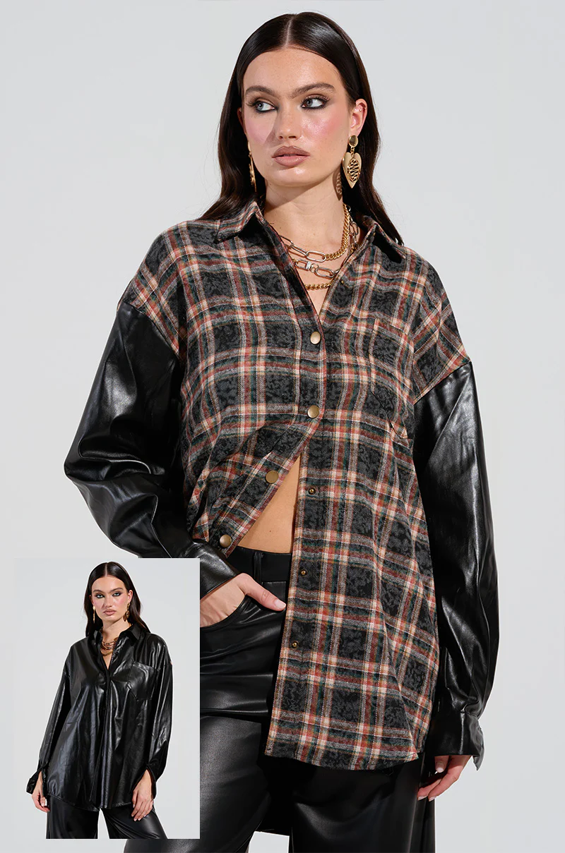 LANA BUTTON DOWN MULTI FUNCTION BLOUSE