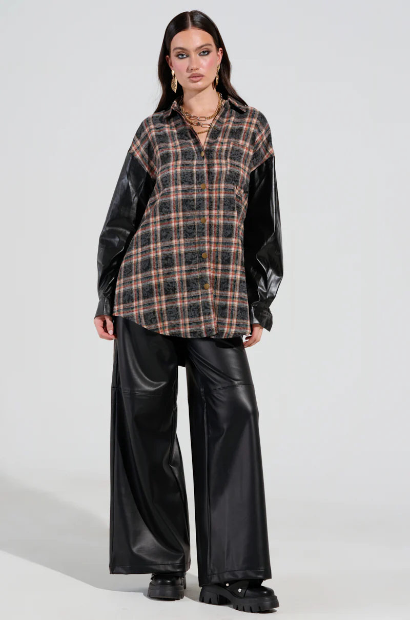LANA BUTTON DOWN MULTI FUNCTION BLOUSE - Image 10