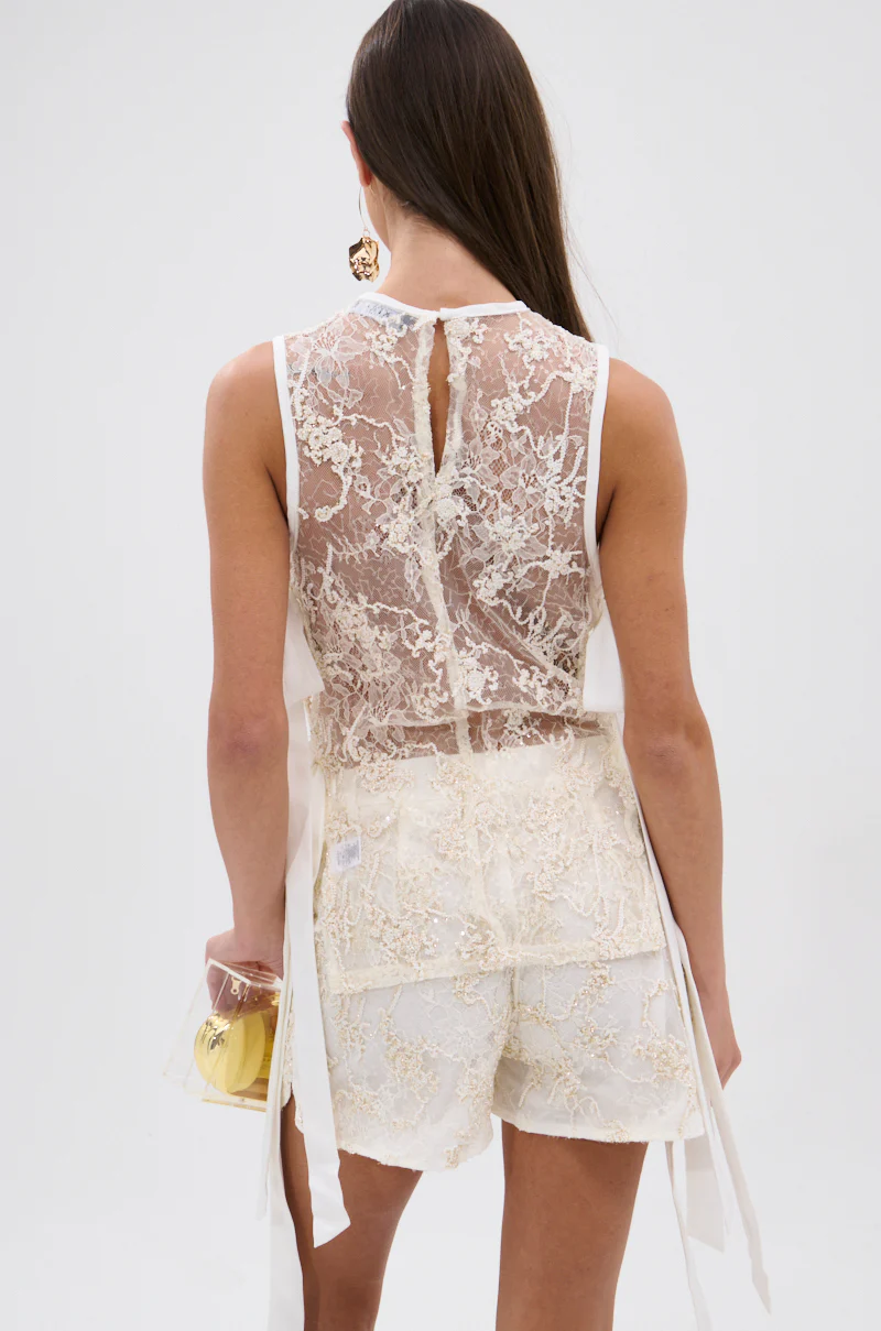 LANA FLORAL LACE BLOUSE - Image 5