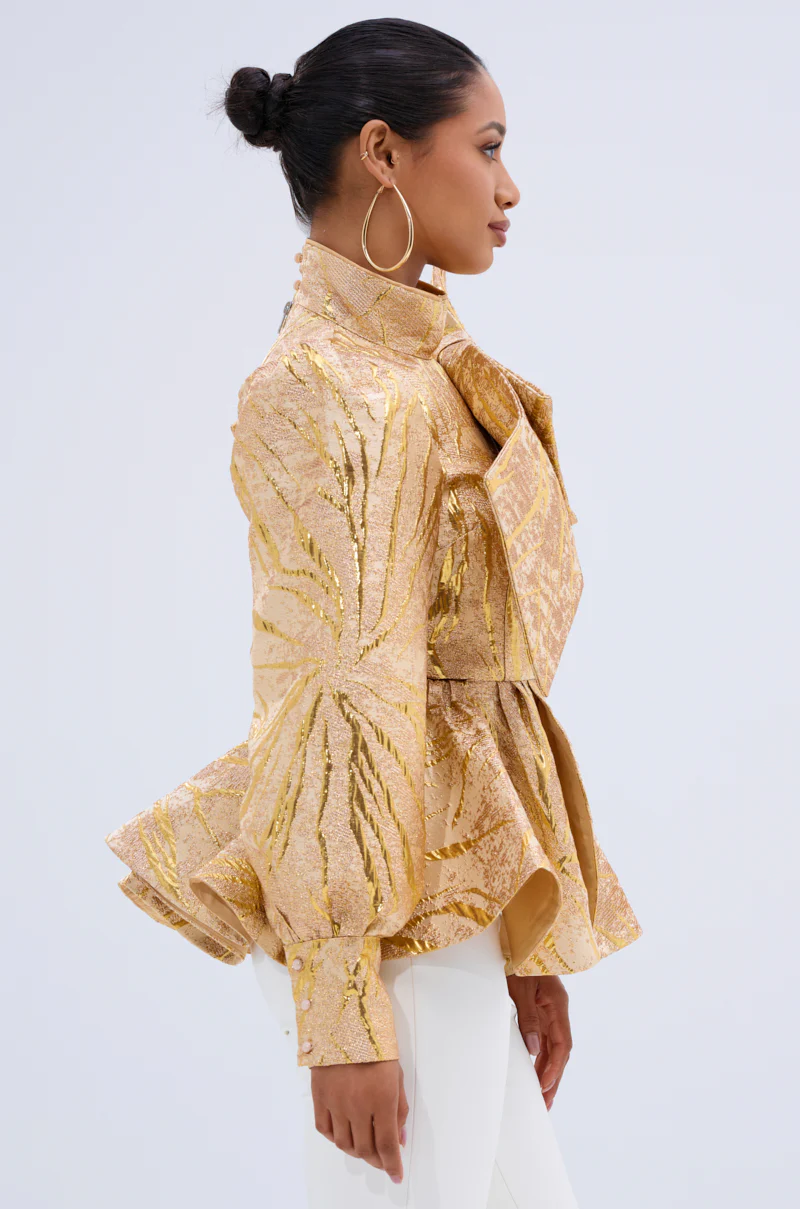 LANA GOLDEN BLOUSE - Image 3