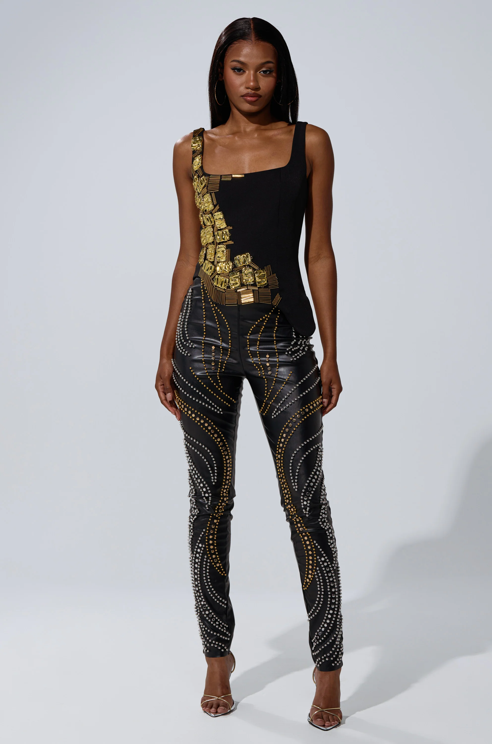 LETS GET FUNKY BEADED LEGGING - Image 5