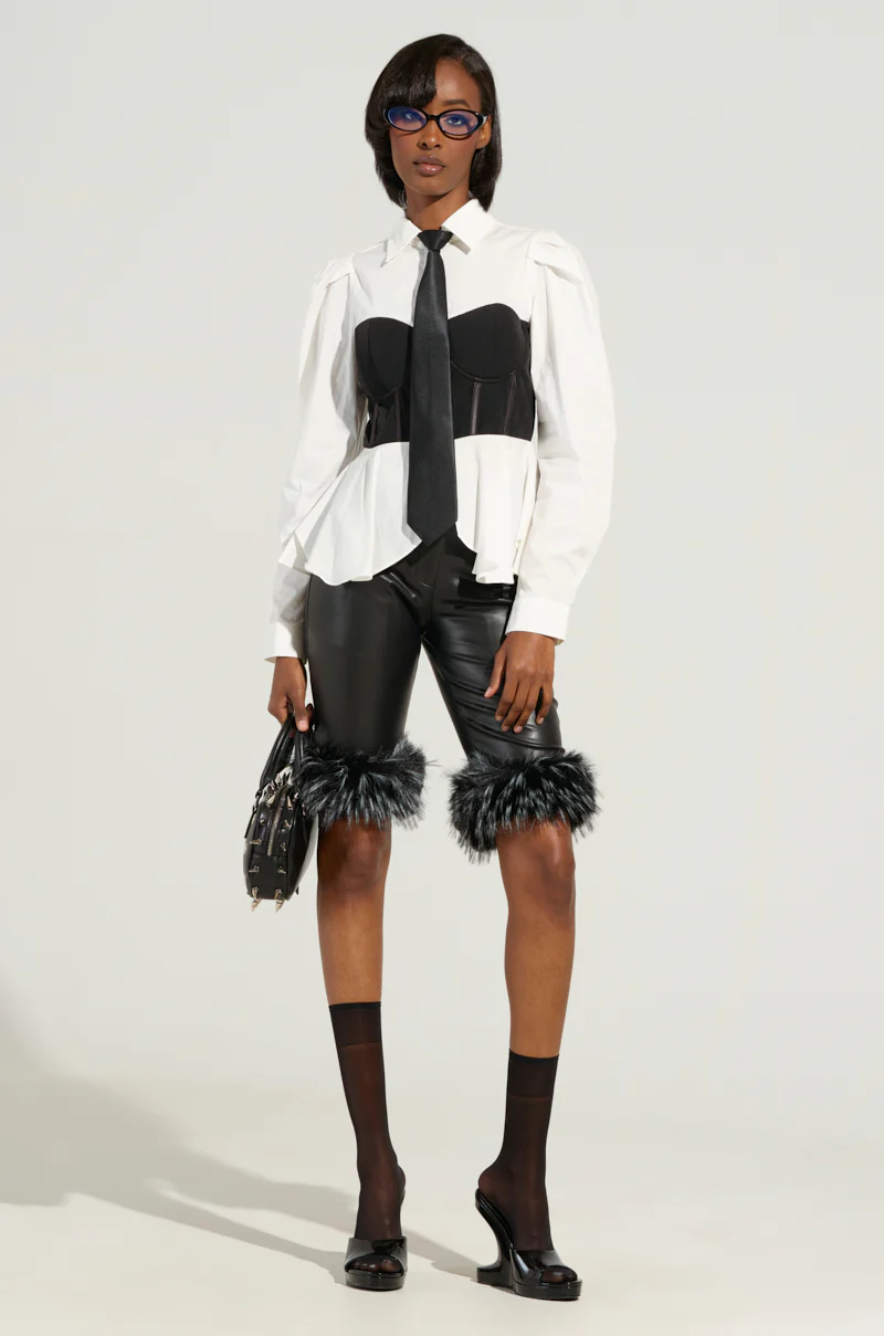 LETS TALK BUSINESS BUTTON DOWN TOP - Image 5