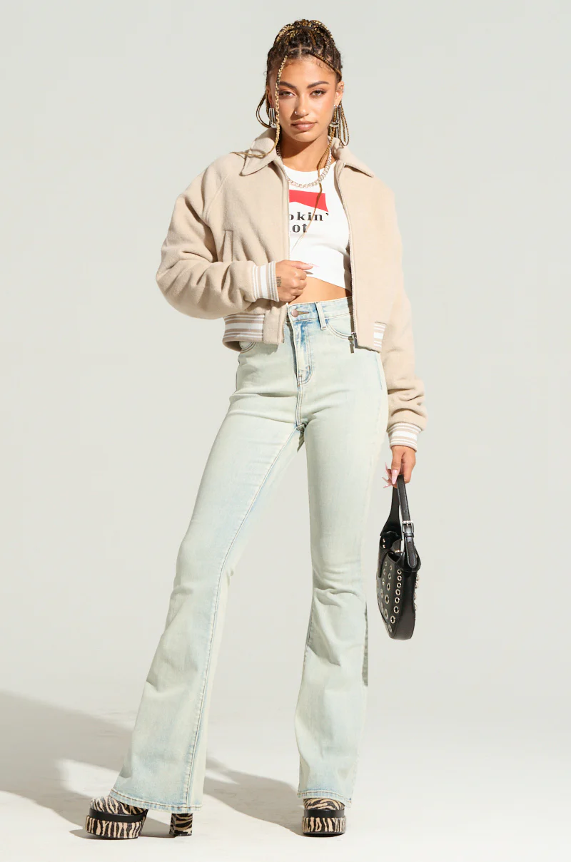 LIA WOVEN BOMBER - Image 7