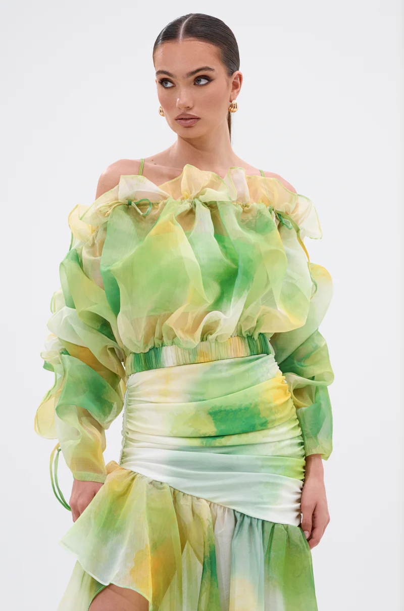 LIMONE CHIFFON BLOUSE