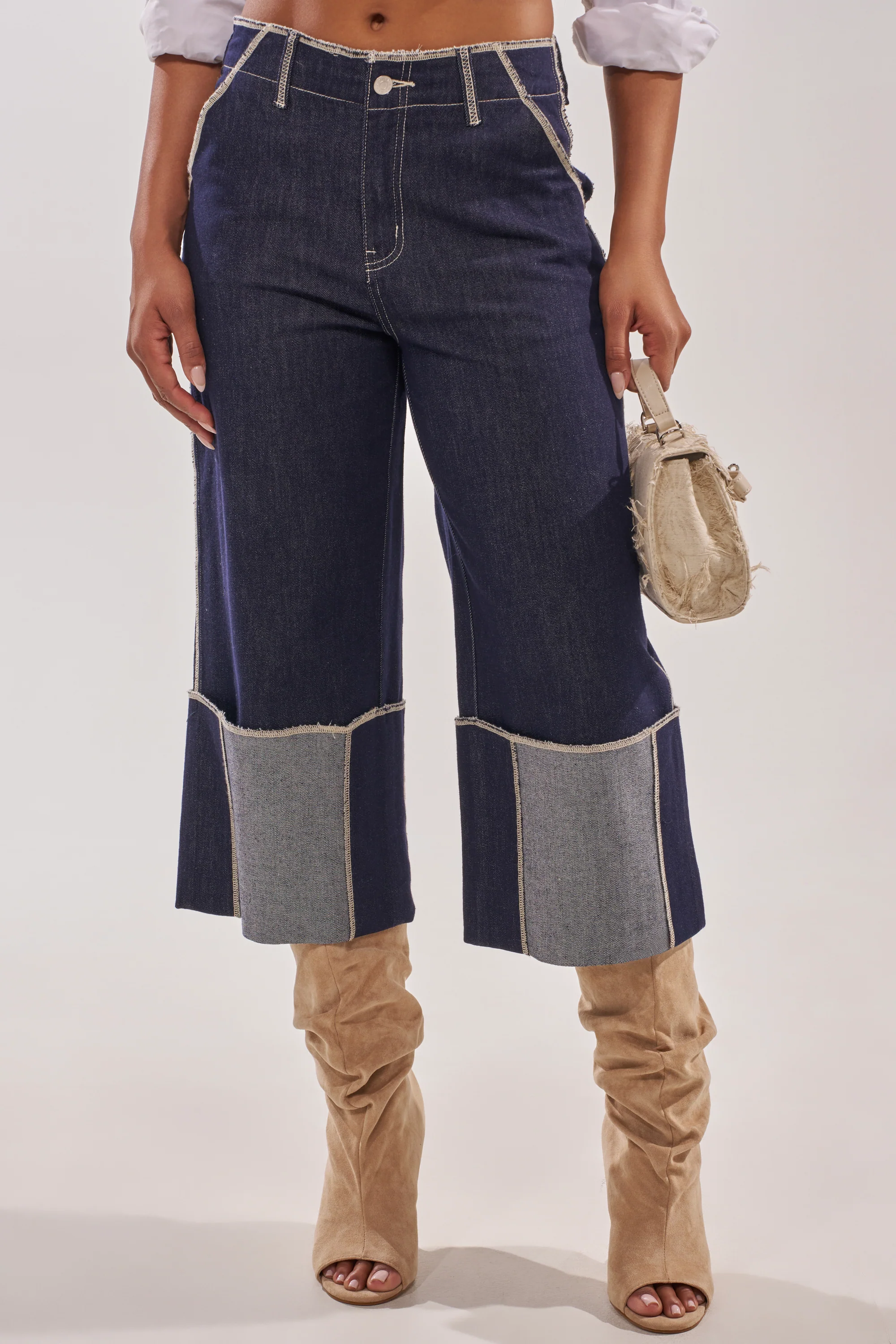 LOCKED UP DENIM BERMUDA SHORT - Image 2