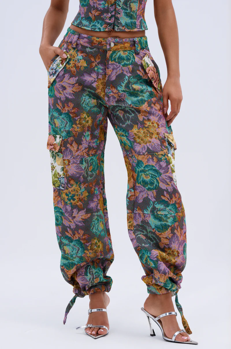 LOGAN SQUARE JACQUARD CARGO PANT