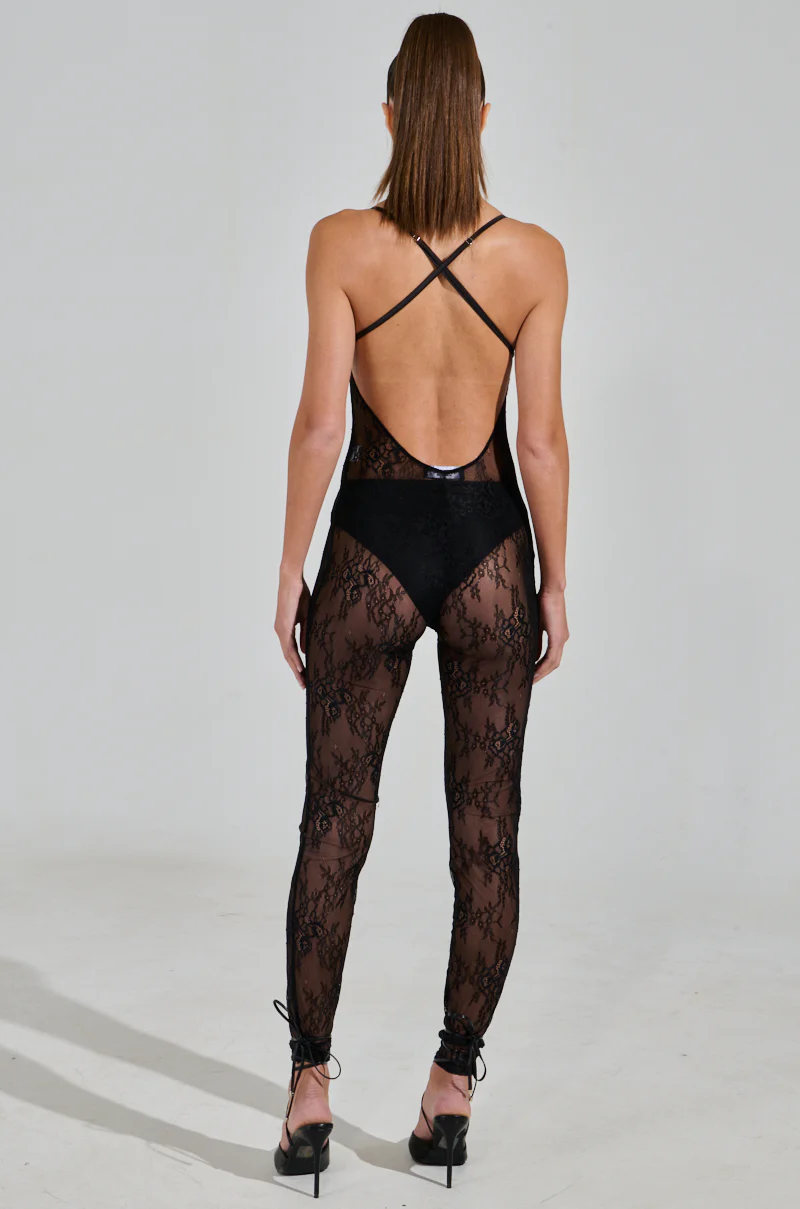 LOOK ALL YOU WANT LACE JUMPSUIT - Image 6