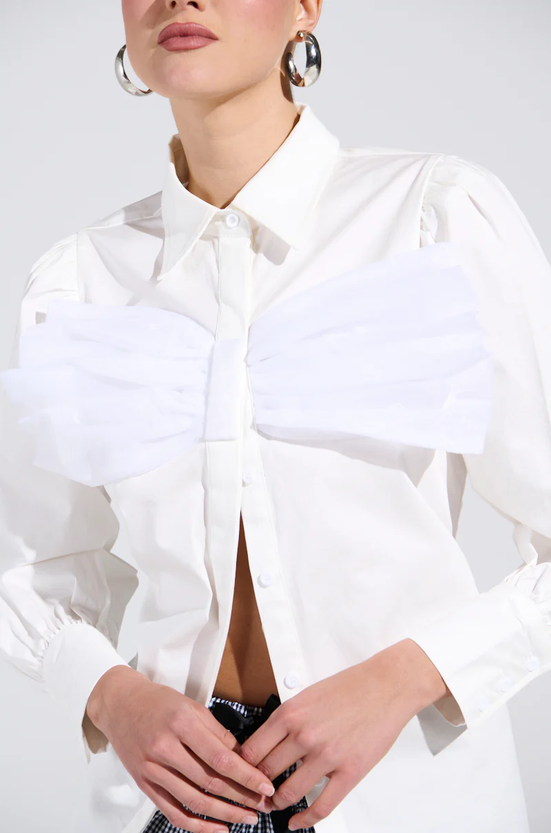 LOOK AT ME GO BUTTON DOWN TOP - Image 10