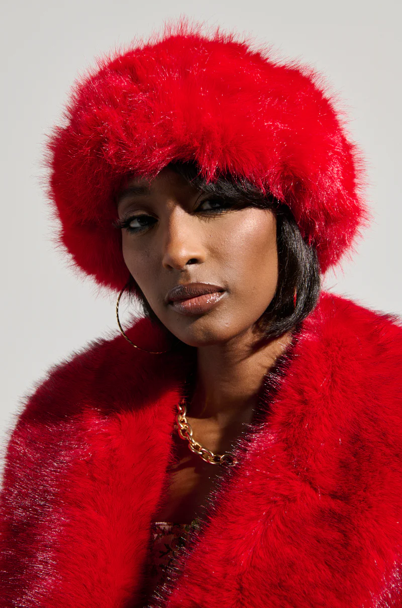 LOOK AT ME NOW FAUX FUR HEADBAND - Image 2