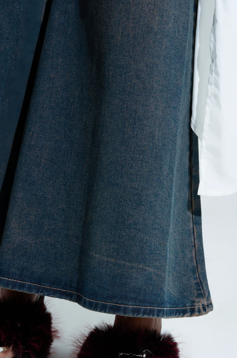 LOTS OF LOVE FOR YOU LOW RISE DENIM PANT - Image 8