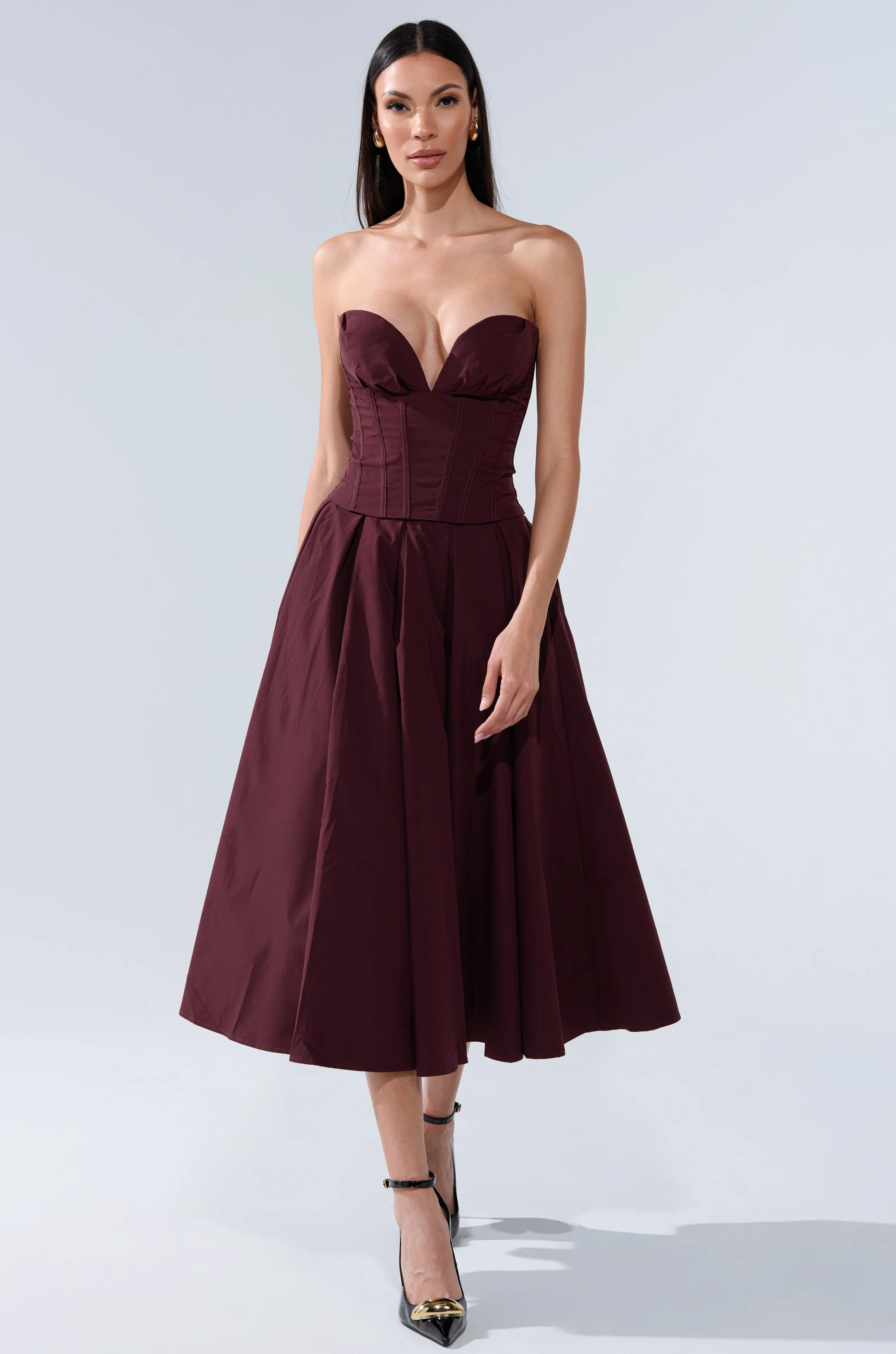 LOVE THIS FOR YOU MAXI SKIRT IN BROWN - Image 7