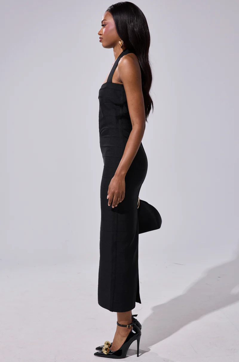 LOVELY DAYS BANDAGE MIDI DRESS - Image 5