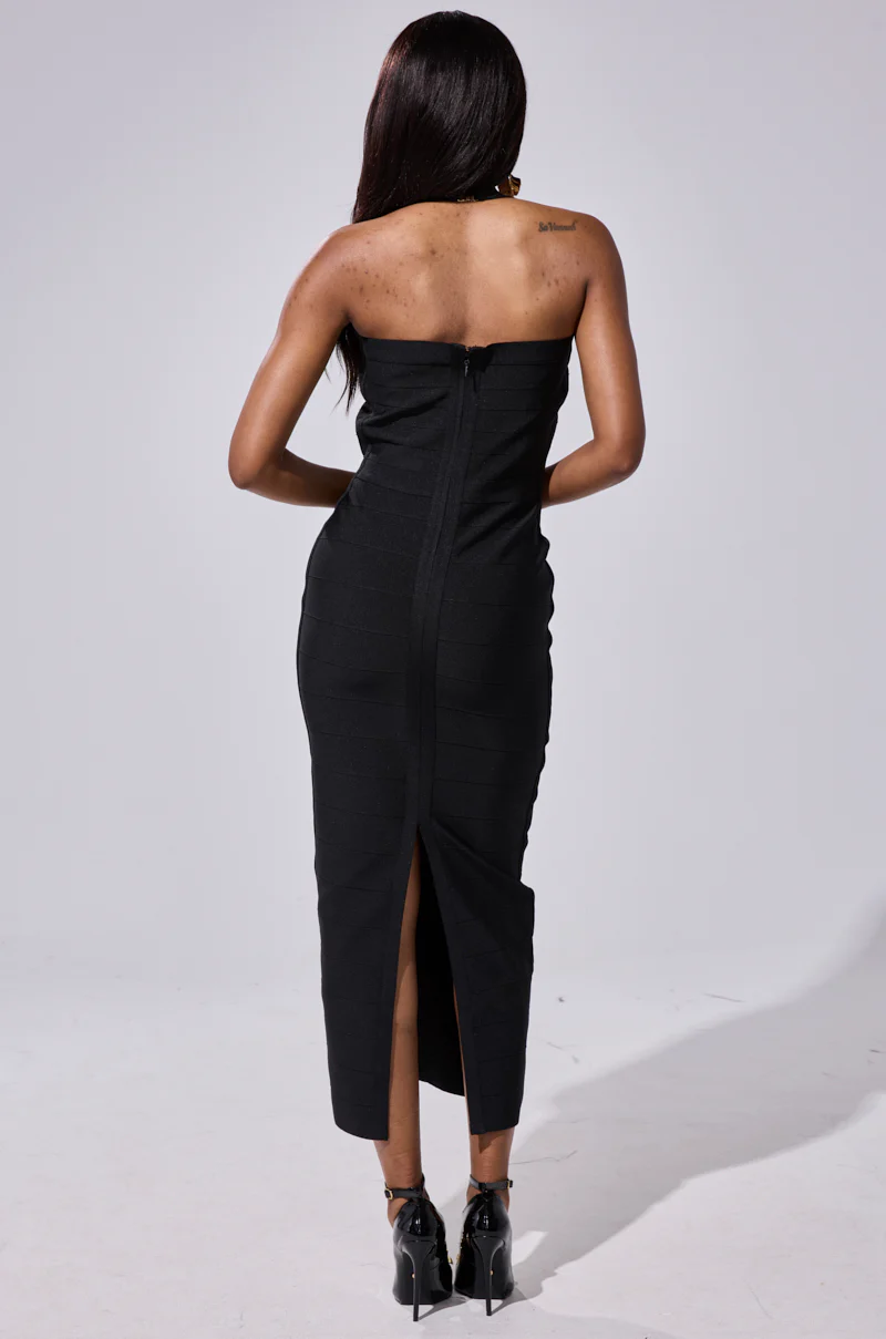 LOVELY DAYS BANDAGE MIDI DRESS - Image 6