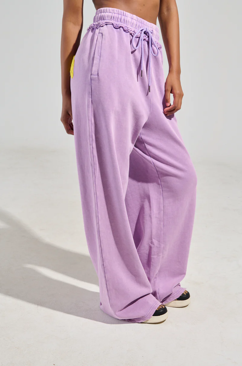 LOVERS CLUB WIDE LEG JOGGER - Image 4