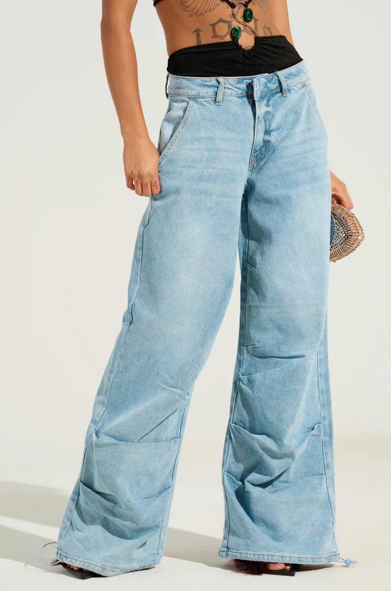 LUCKY LUCKY WIDE LEG DENIM PANT - Image 3