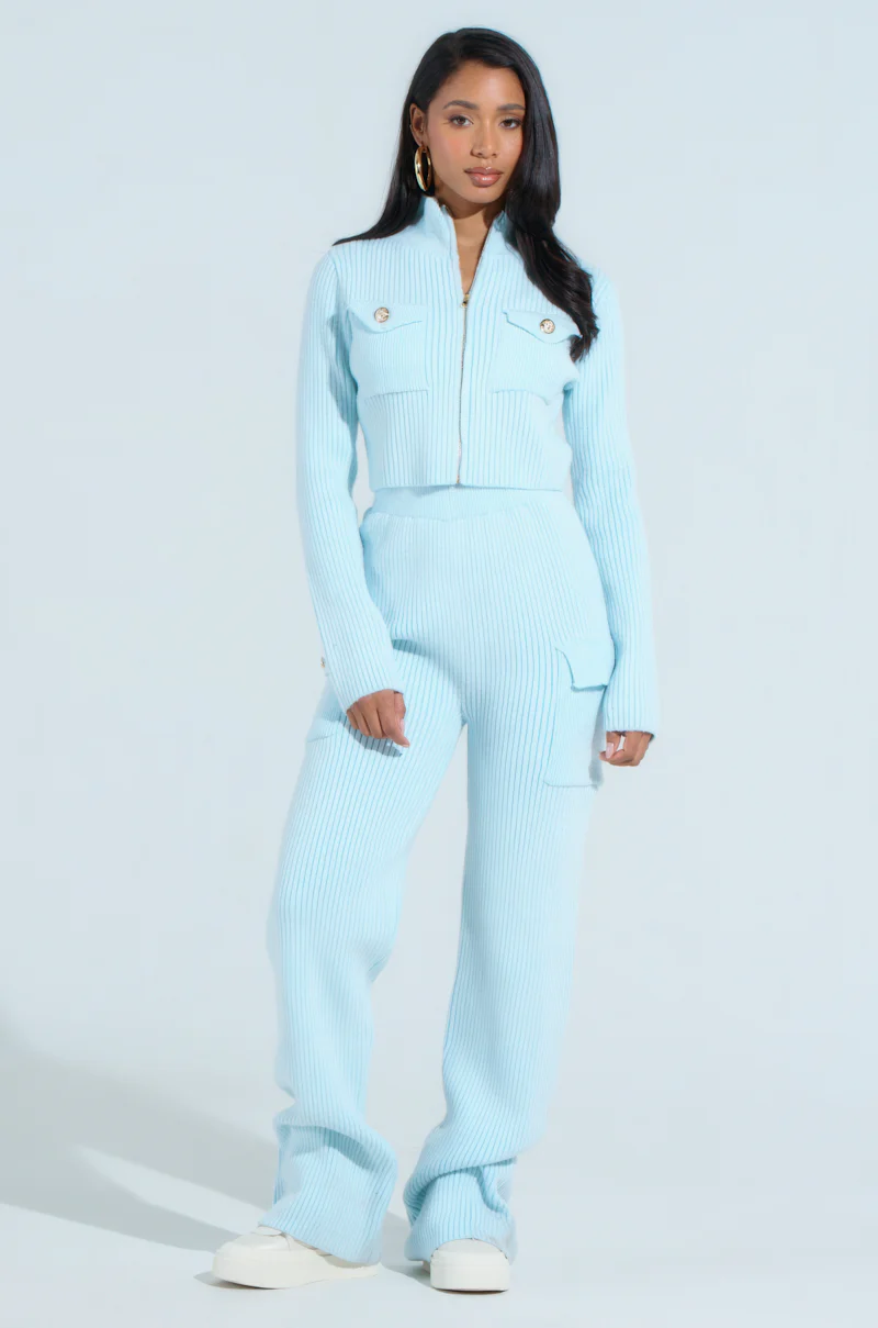 LUCY ZIP UP SWEATER - Image 6