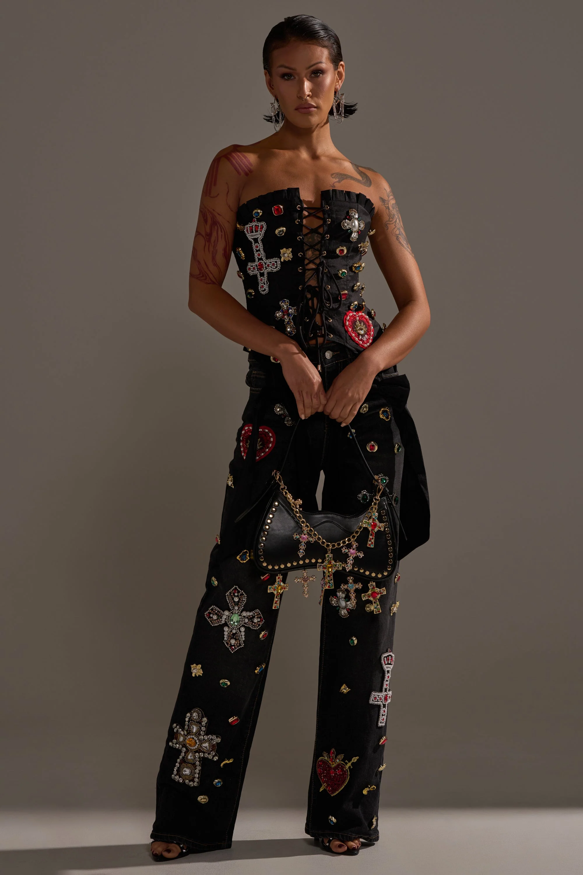 MAEVE EMBELLISHED CORSET - Image 8
