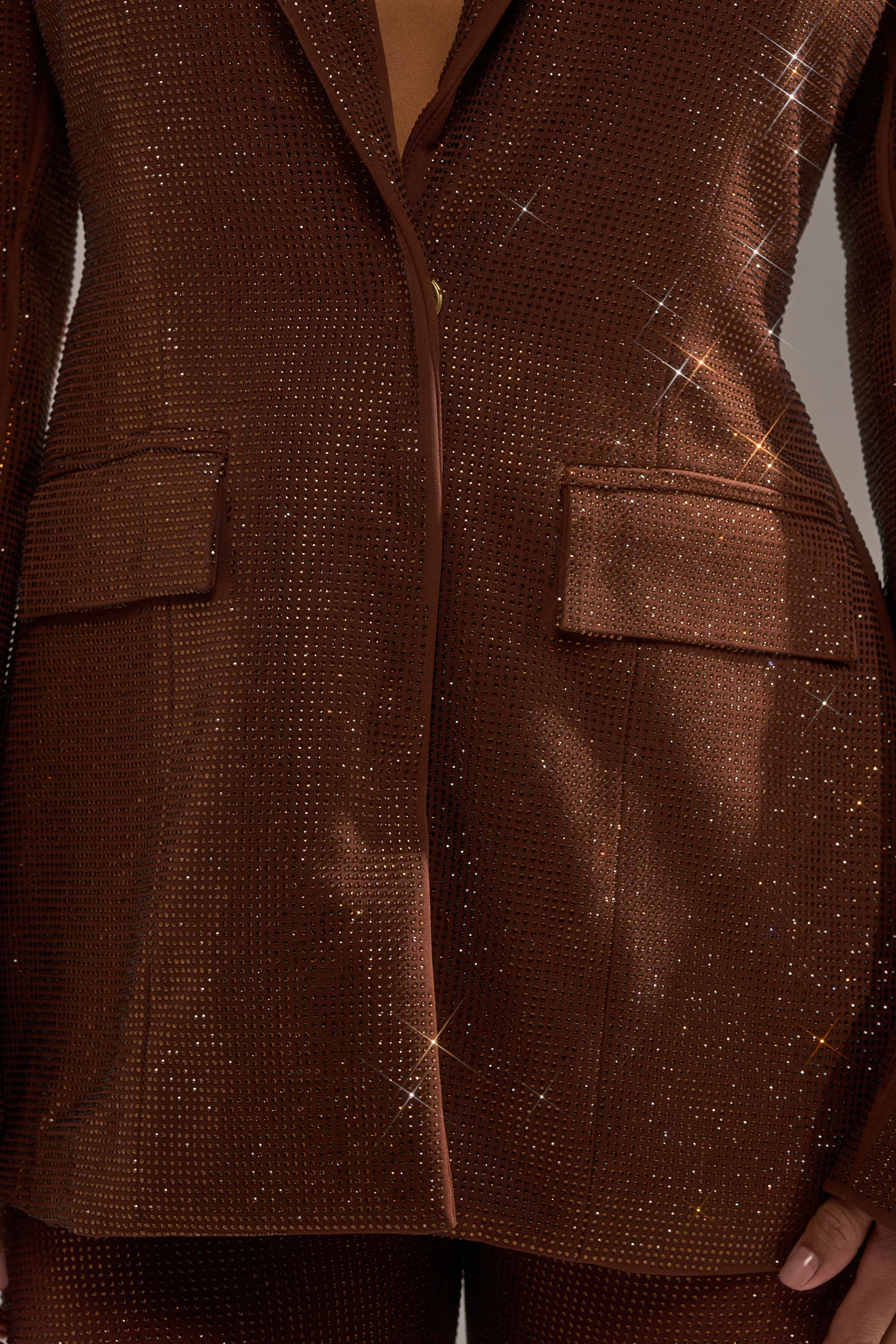 MAKE A TOAST RHINESTONE BLAZER - Image 7