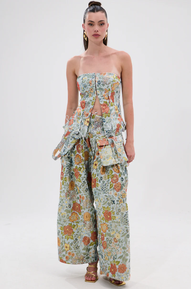 MARTHA FLORAL CORSET - Image 6