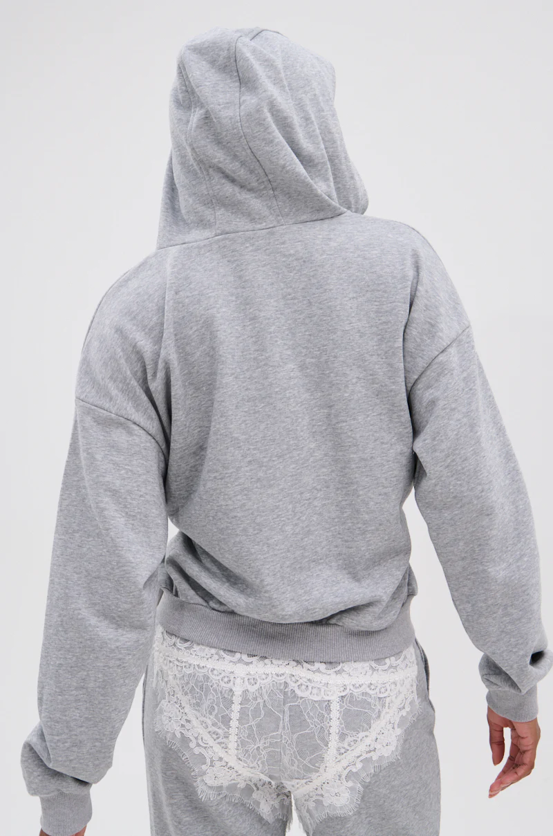 MAYBE NEXT TIME OVERSIZED SWEATSHIRT WITH LACE DETAILS - Image 5
