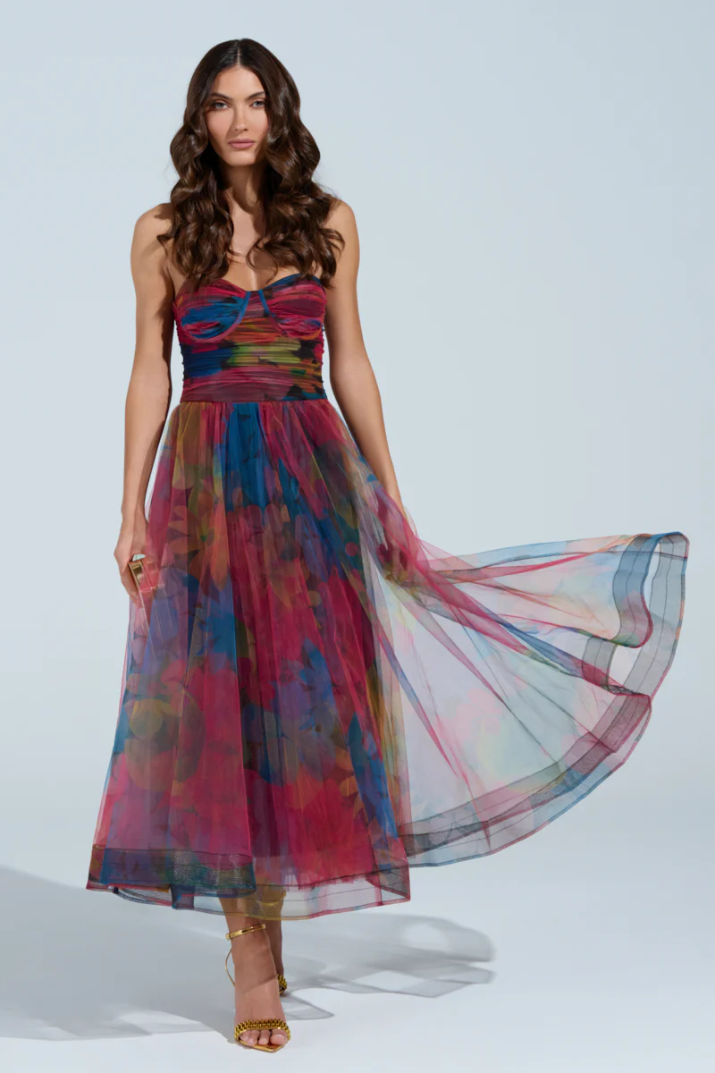 MEGAN STRAPLESS MAXI DRESS - Image 2