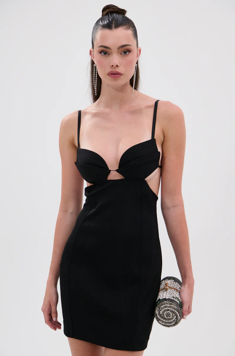 MIAMI NIGHTS MINI DRESS WITH CUTOUTS - Image 2
