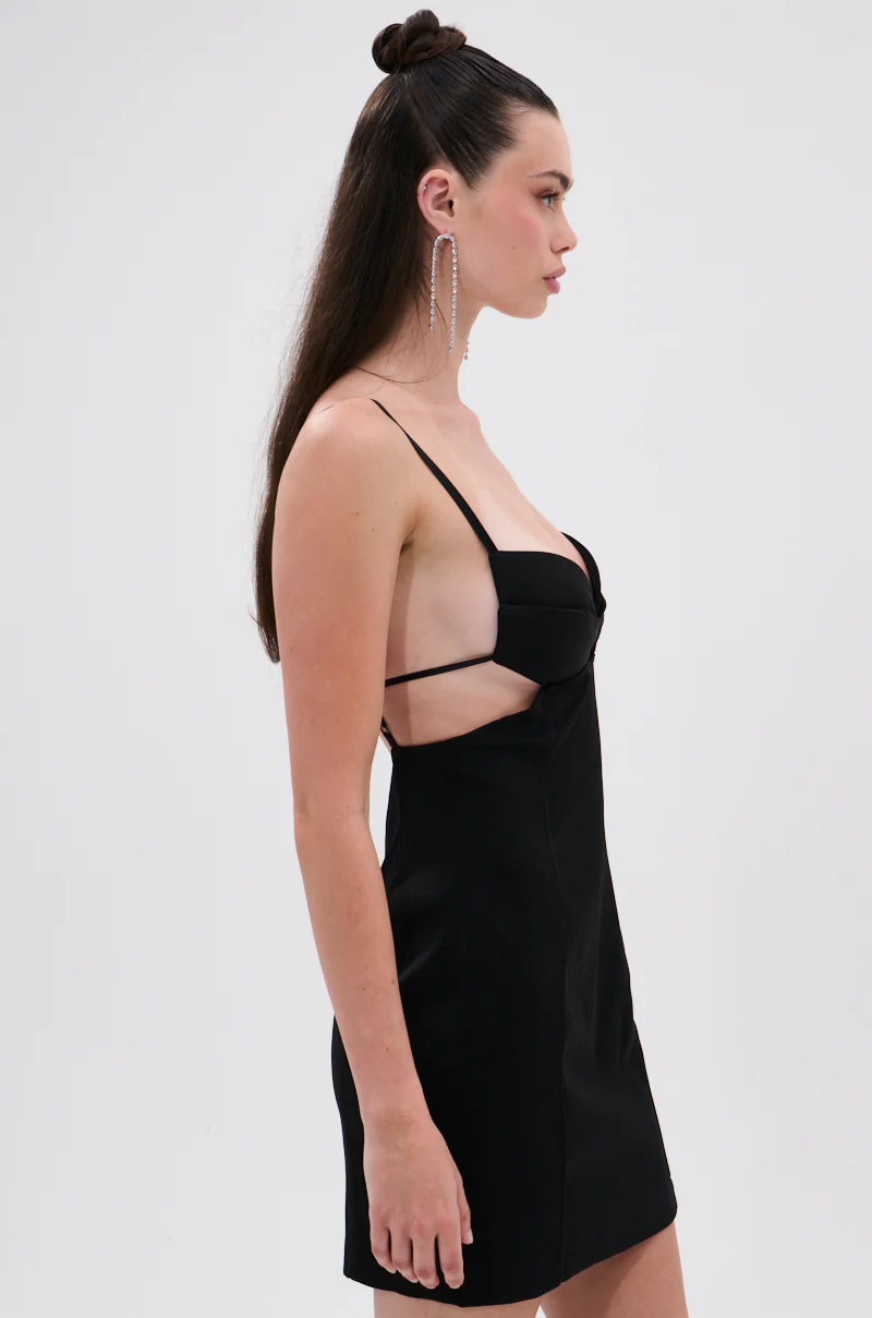 MIAMI NIGHTS MINI DRESS WITH CUTOUTS - Image 3