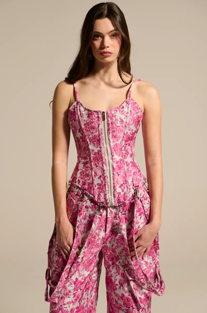 MILEY JACQUARD CORSET