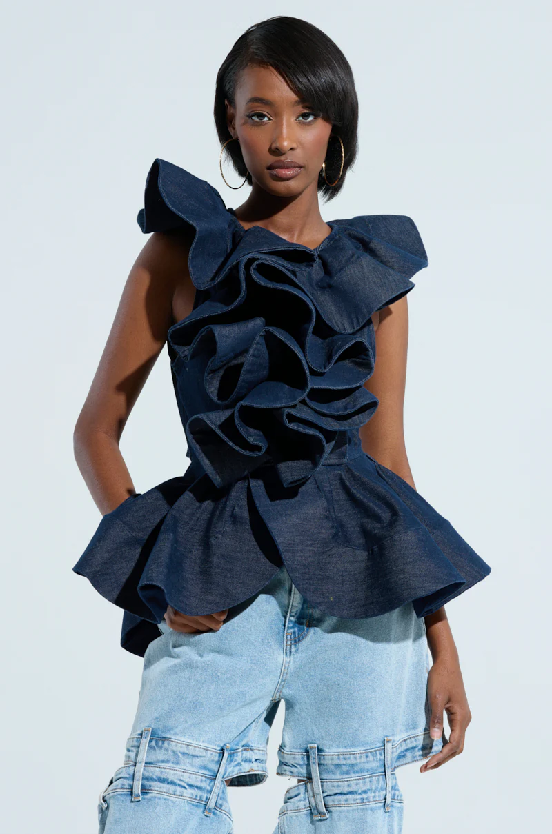 MISS FASHIONISTA SLEEVELESS BLOUSE