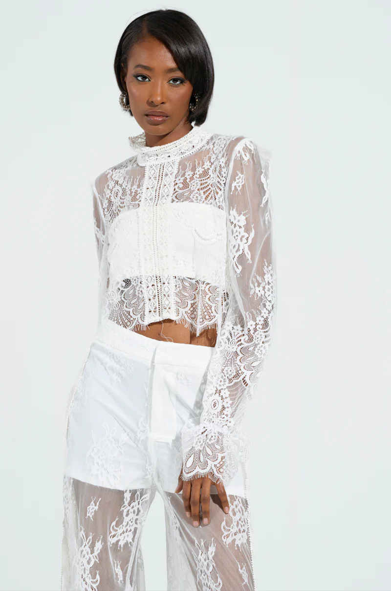 MISS ME YET LACE BLOUSE - Image 2